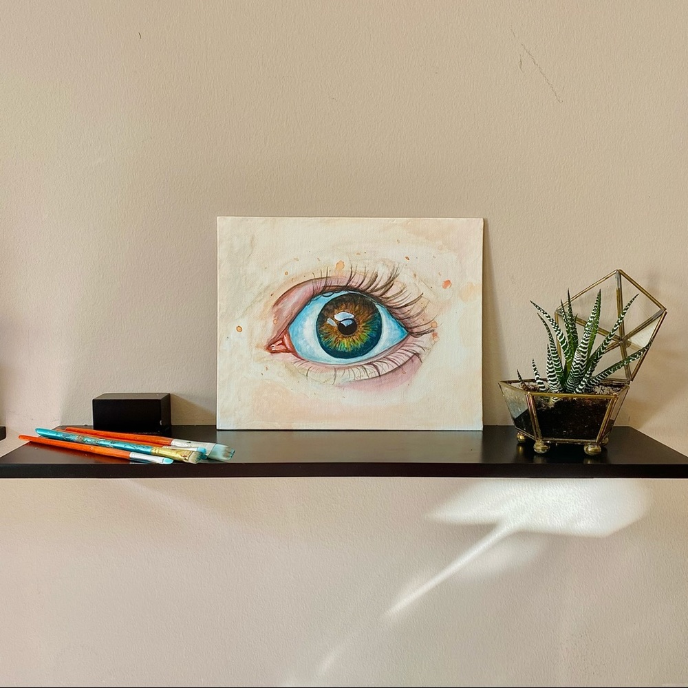 Watercolor Eye Study